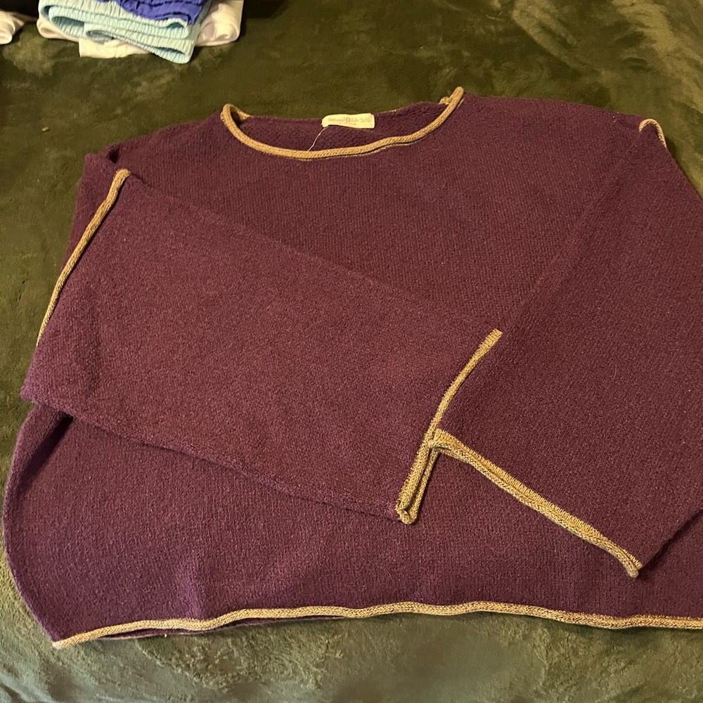 Natural Life Purple Baggy Sweater
